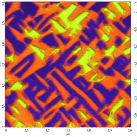 Ferroelectric Domains in BiFeO3 thin film