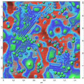 F14H20 fluorinated alcanes on HOPG