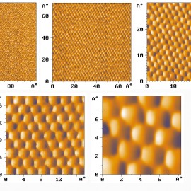 HOPG atomic lattice